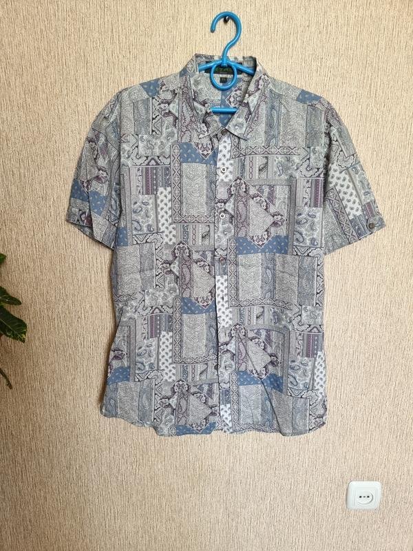 Herren Etro Hemd Mehrfarbig Baumwolle 40 /L / 48