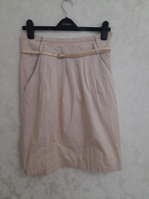 Femme Fabiana Filippi Jupe Beige Coton 36 / S / 44