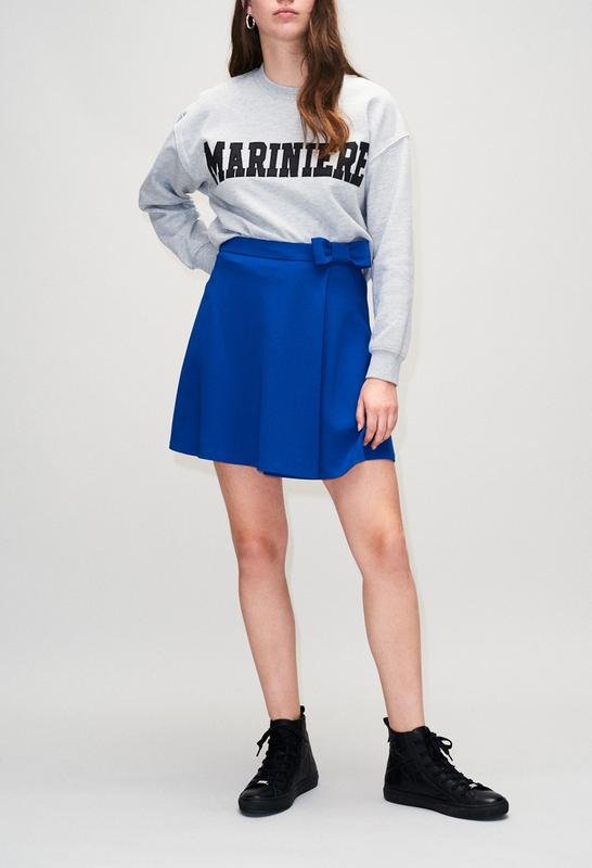 Women Claudie Pierlot Skirt Navy Polyester 36 / S