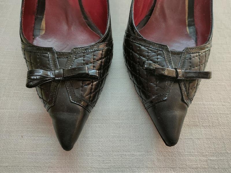 Women Le Silla Heels Black Leather 39