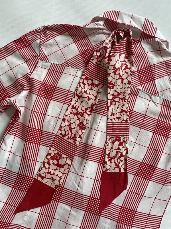 Женская Burberry Рубашка Красный Хлопок 36