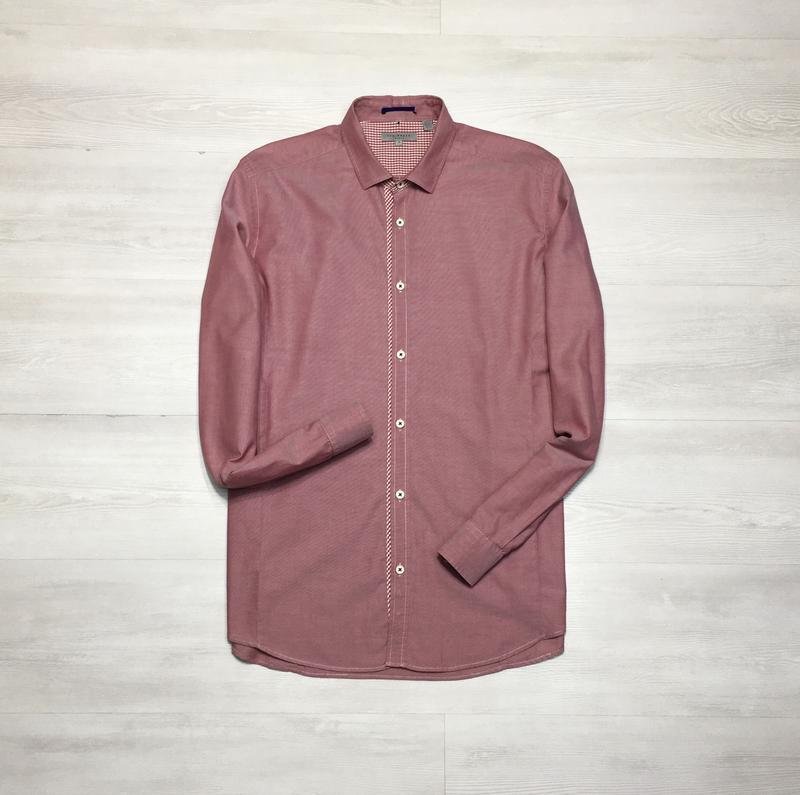 Мужской Ted Baker Рубашка Разноцветный 40 /L / 48