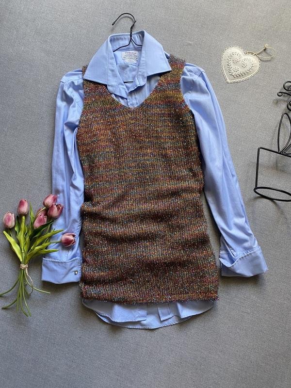 Women Ballin Vest Multicolor Knit 36 / S / 44