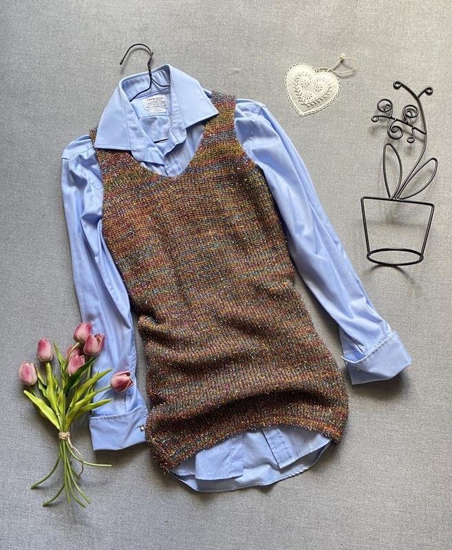 Women Ballin Vest Multicolor Knit 36 / S / 44