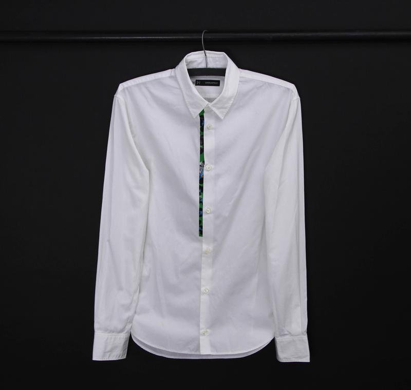 Uomo Dsquared² Camicia Bianca 36 / S / 44