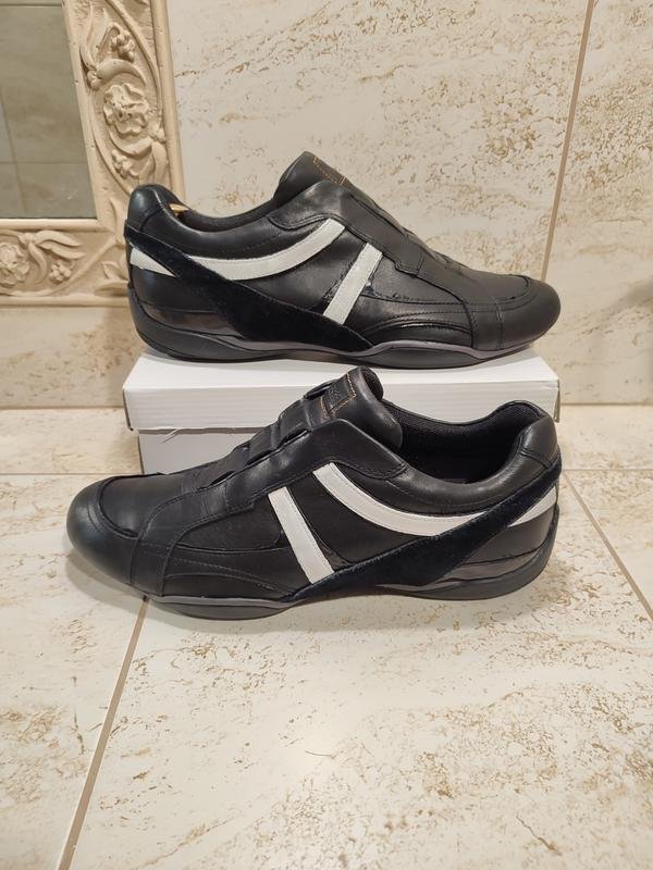 Men Hugo Boss Heels Black Leather 44