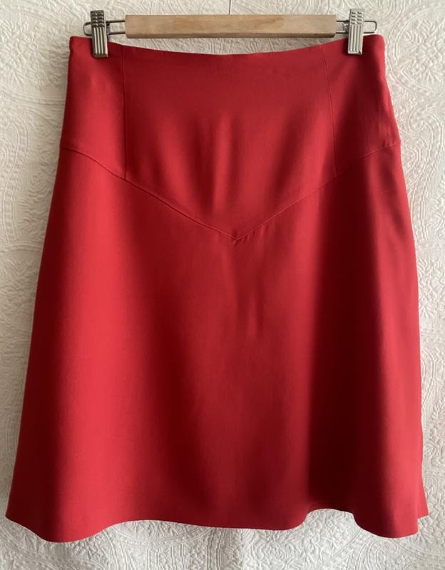 Женская Peserico Юбка Красный Вискоза 38 / M / 46