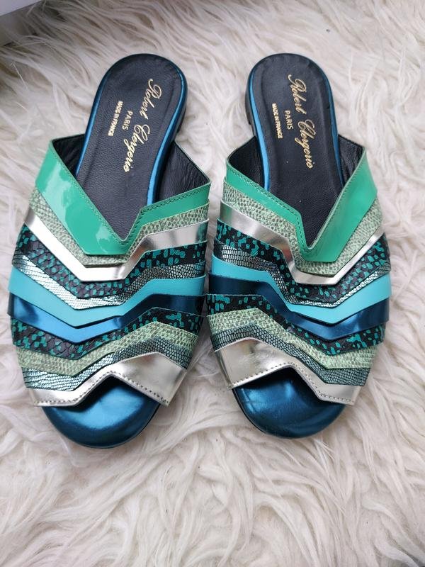 Femme Robert Clergerie Tongs Multicolore 35