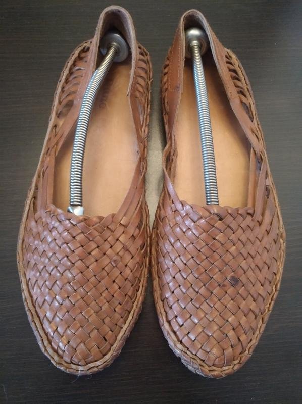 Мужские Dune Сандалии Коричневый Кожа 42