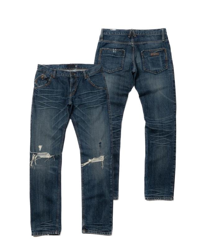 Homme Roberto Cavalli Jeans Bleu Marine Coton 32