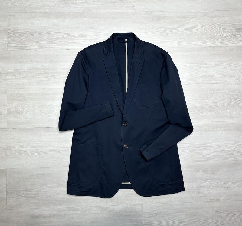 Мужской Diesel Пиджак Тёмно-синий 40 /L / 48