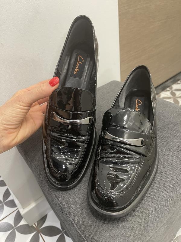 Donna Clarks Mocassini Nero 39