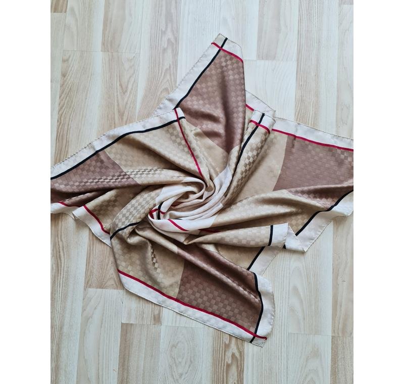 Женский Massimo Dutti Шарф Коричневый Один размер