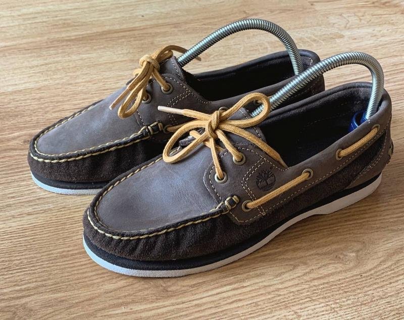 Женские Timberland Туфли Коричневый Замша 37