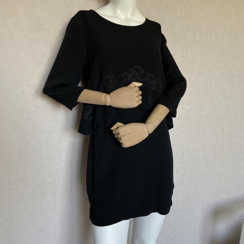 Donna Sandro Paris Abito Nero Viscosa 36