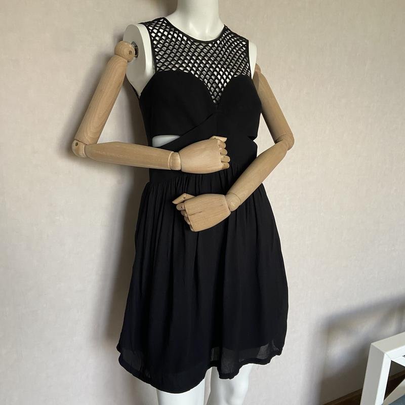 Femme Sandro Paris Robe Noir 36 / S / 44