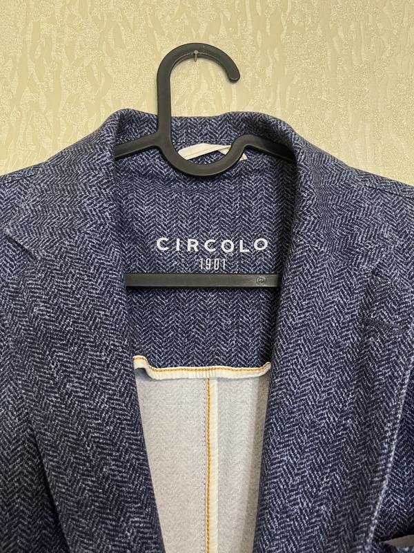 Homme Circolo 1901 Blazer Bleu Viscose 40 /L / 48