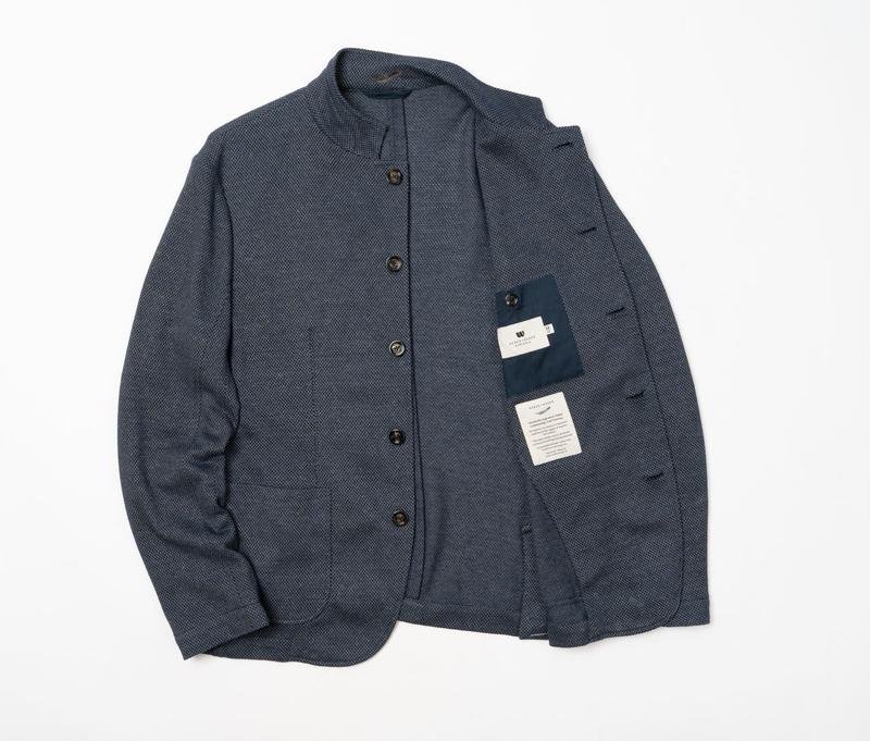 Мужской Isaia Napoli Пиджак Тёмно-синий 40 /L / 48