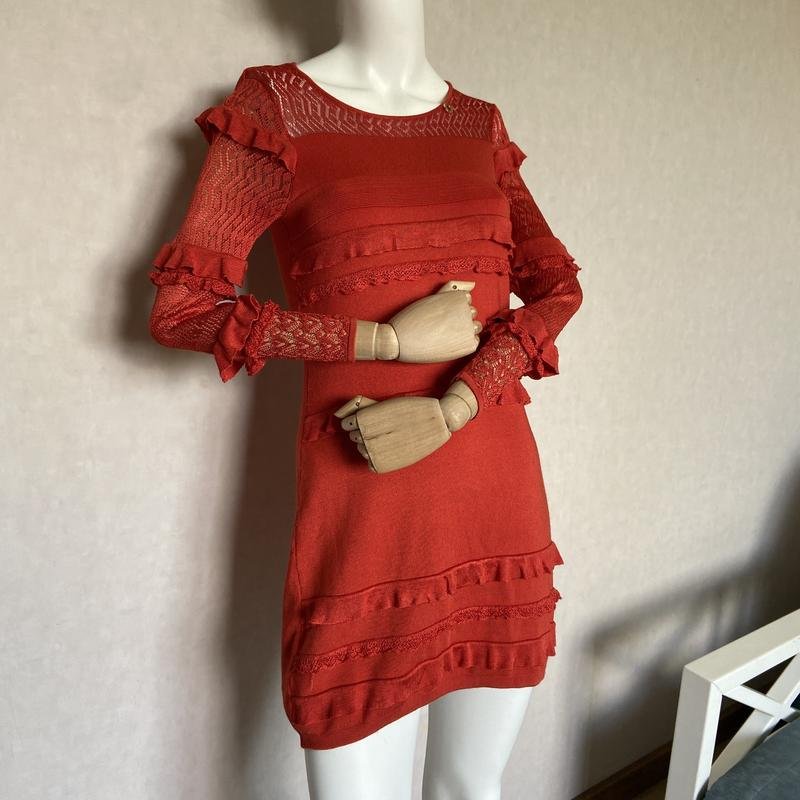 Donna Mangano Abito Corallo 36 / S / 44