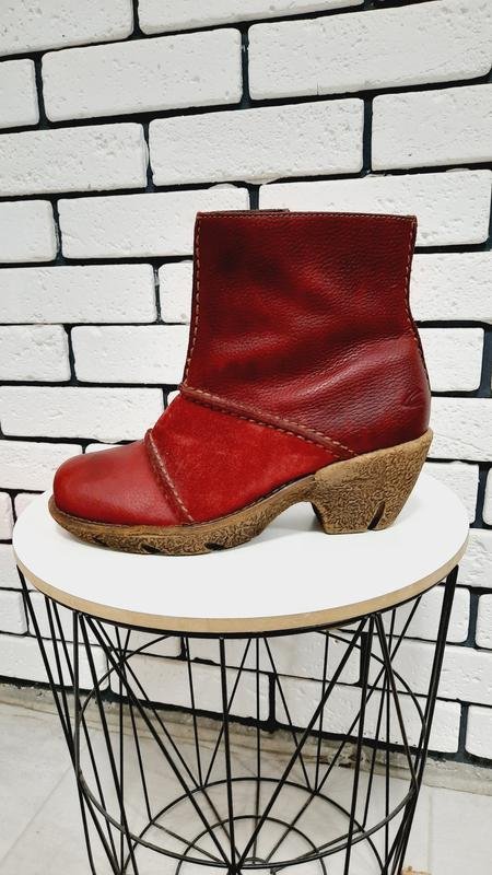 Femme Camel Active Bottes Rouge Cuir 41