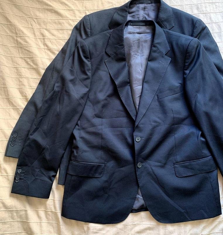 Homme Iannalfo Blazer Noir Laine 40 /L / 48