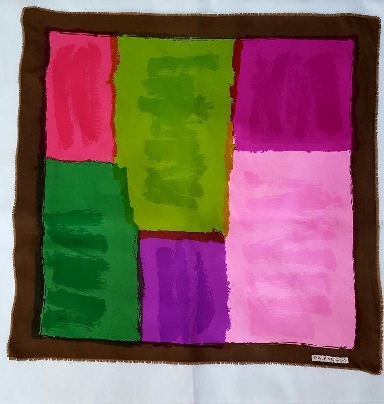 Women Balenciaga Scarf Pink One size