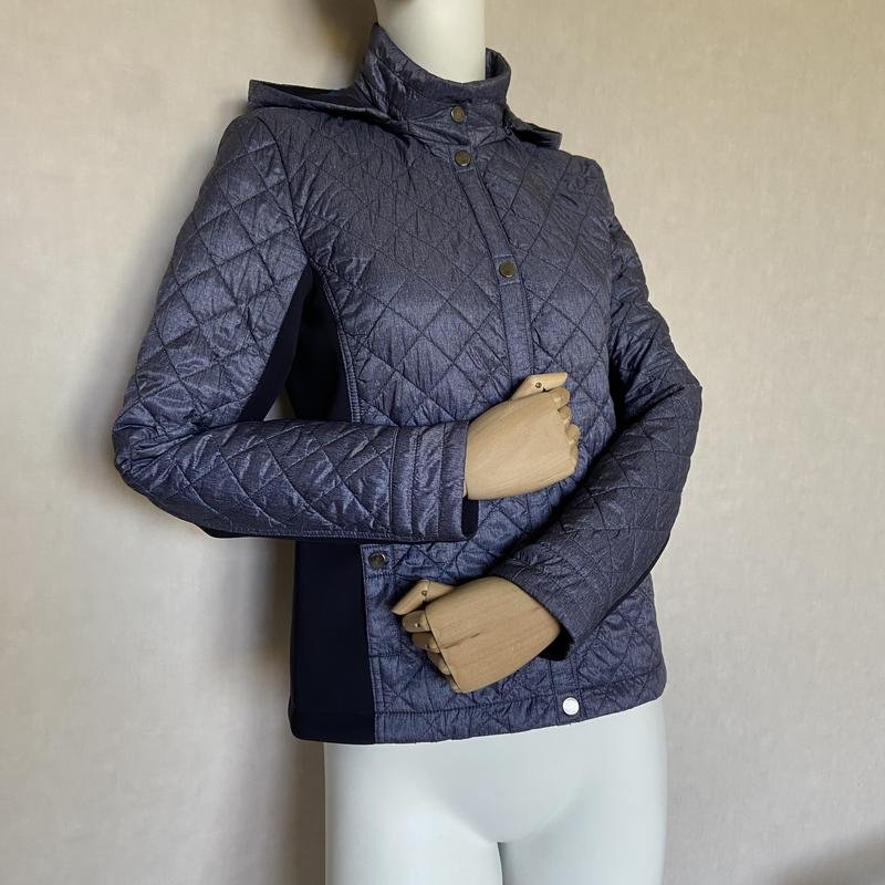 Women Tommy Hilfiger Jacket Navy Polyester 34 / XS