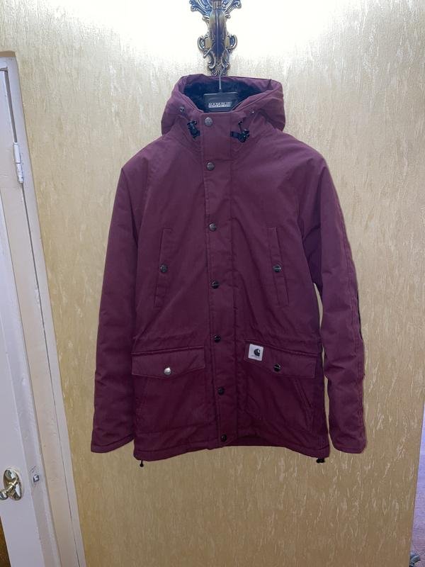 Femme Carhartt Parka Bourgogne 36 / S / 44