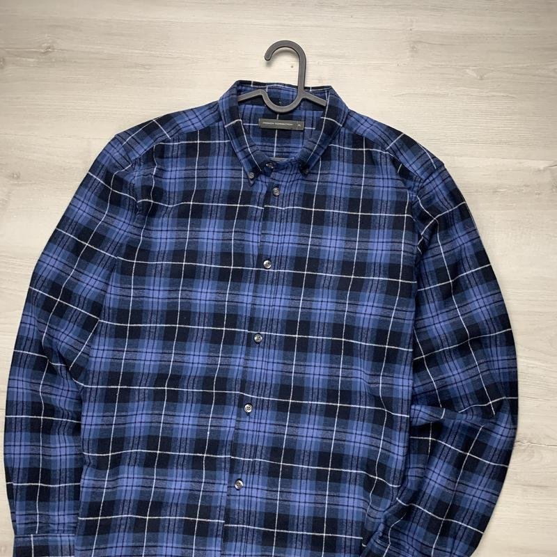 Homme French Connection Chemise Bleu Marine