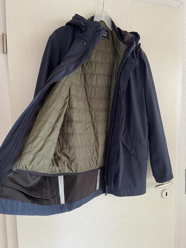 Мужской Benvenuto Куртка Тёмно-синий 40 /L / 48