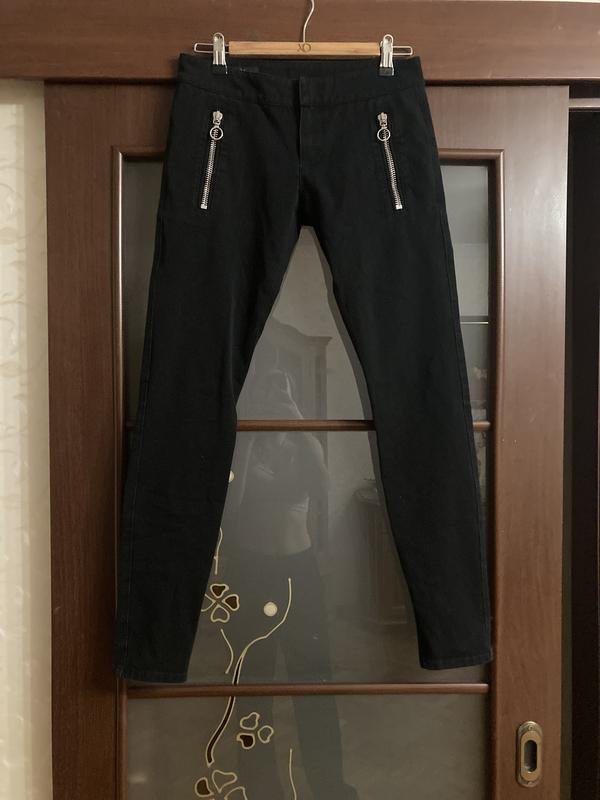 Женские Gucci Леггинсы Чёрный Деним 32 / XXS / 40