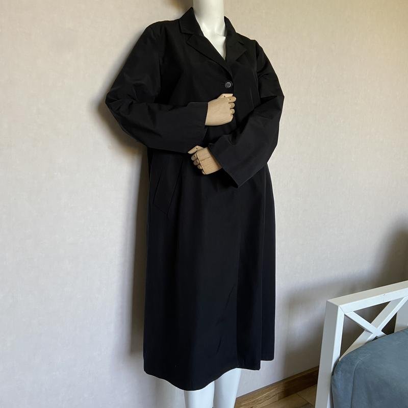 Femme Max Mara Trench Noir Polyester 40 / L / 48