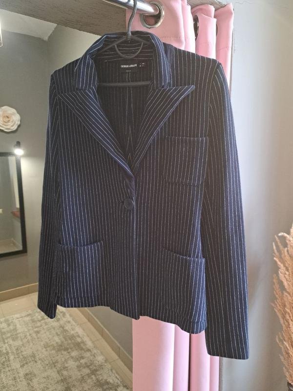 Женский Giorgio Armani Пиджак Тёмно-синий 36 / S /
