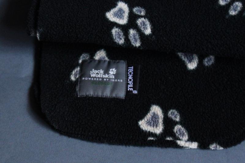 Homme Jack Wolfskin Écharpe Noire Taille Unique