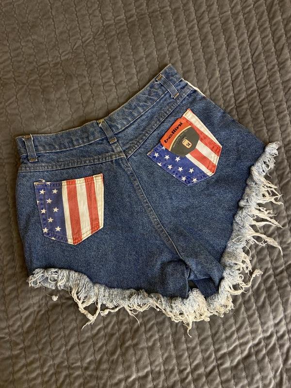 Женские American Vintage Шорты Тёмно-синие 34 / XS