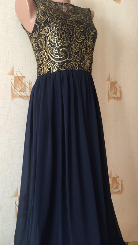 Женское Club Monaco Платье Тёмно-синий 36 / S / 44