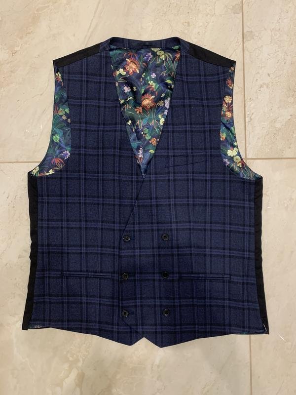 Мужской Next Жилет Синий 40 /L / 48