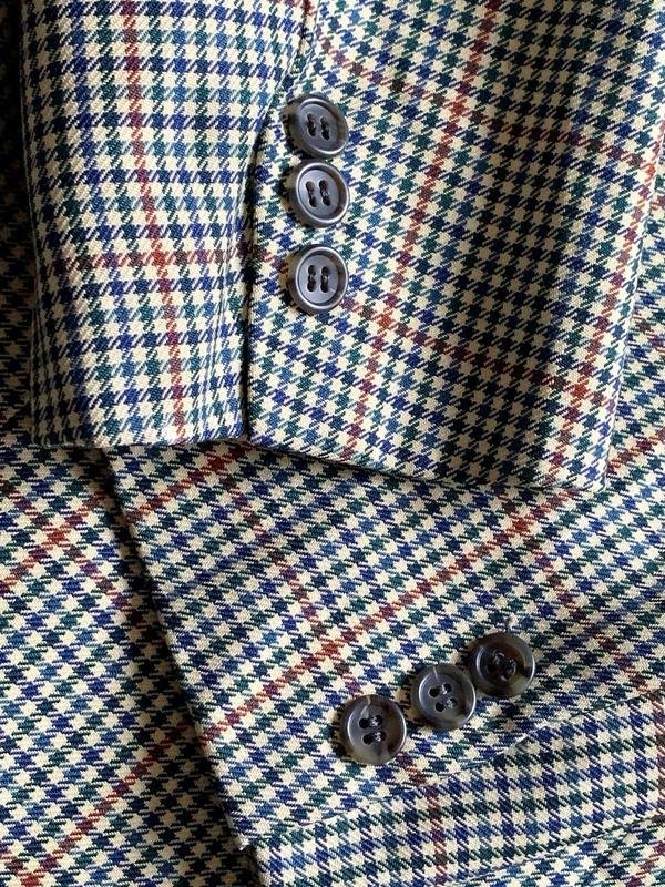 Homme Burberry Blazer Multicolore Laine L