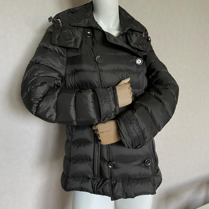 Femme Burberry Doudoune Grise Synthétique 38 / M /