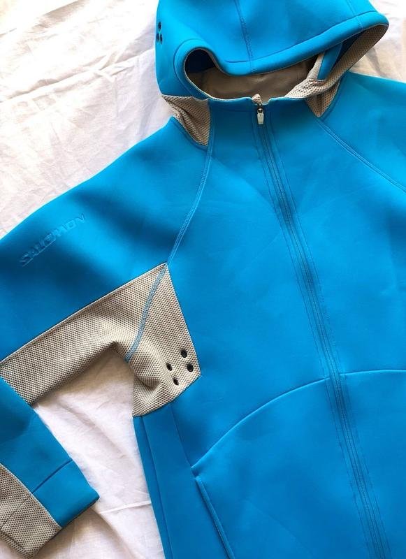 Мужской Salomon Куртка Голубая Неопрен 38 / M / 46