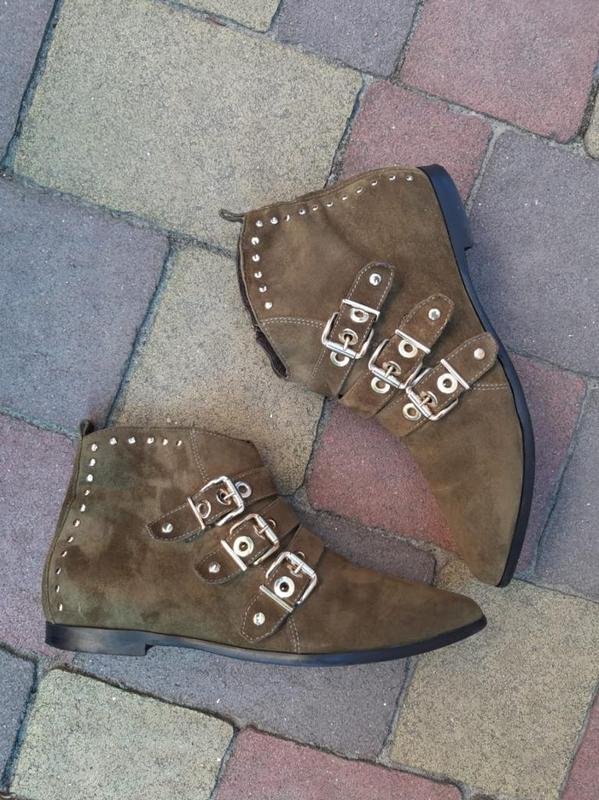 Women Ballin Ankle Boots Khaki 39