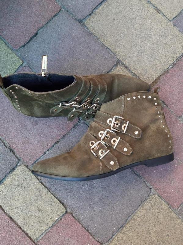 Women Ballin Ankle Boots Khaki 39