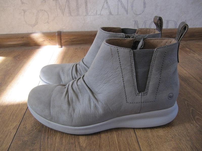 Donna Clarks Stivali Grigio Nubuck 39