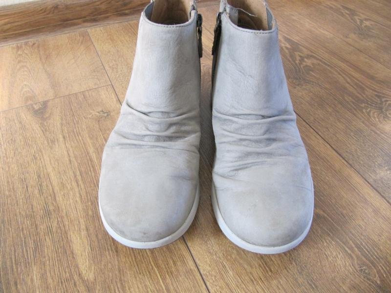 Donna Clarks Stivali Grigio Nubuck 39