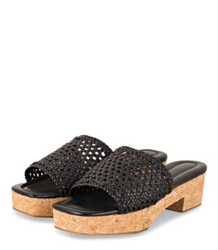 Women Melvin & Hamilton Mules Black Leather 38