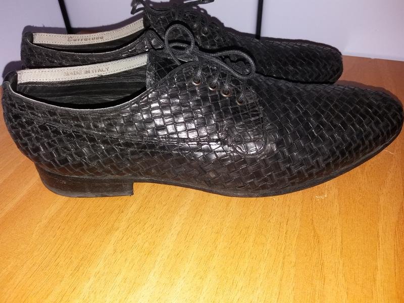 Homme Barracuda Talons Noir Cuir 43