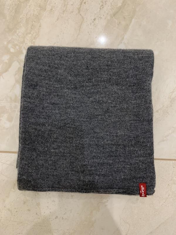 Мужской Levi's Шарф Серый Акрил