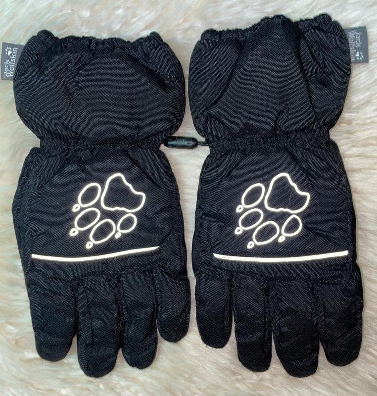 Femme Jack Wolfskin Gants Noir Polyester Autre