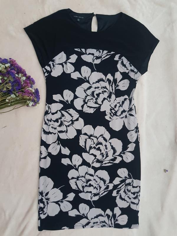 Donna Laura Ashley Abito Grigio 36 / S / 44