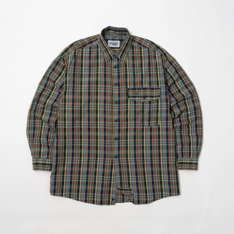 Men Missoni Shirt Multicolor Cotton 38 / M / 46